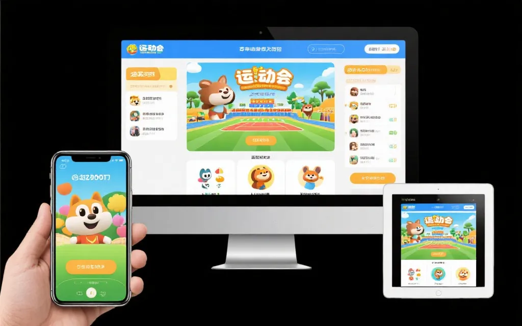 动物运动会多端适配场景